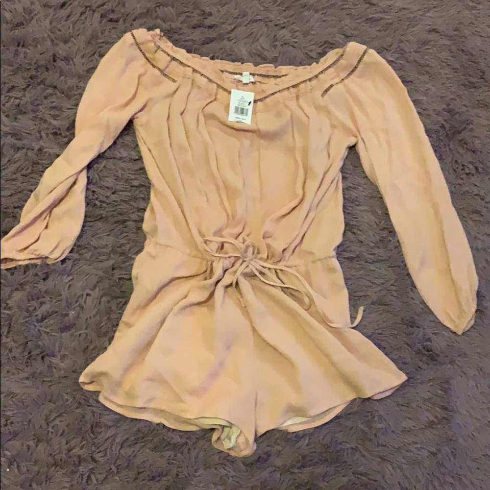 Pink romper